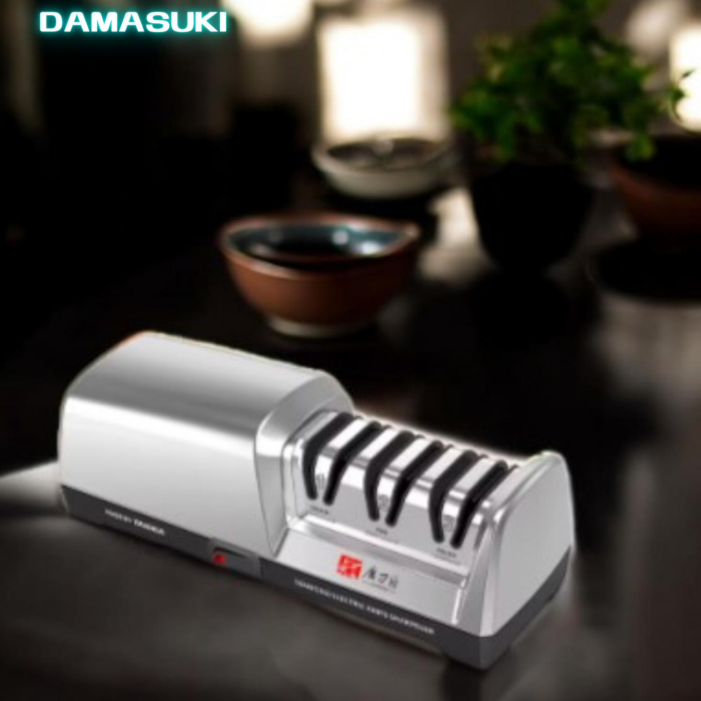 Affûteur électrique professionnel compatible tous couteaux Damasuki